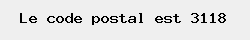 le code postal de Rotselaar 