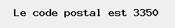 le code postal de Orsmaal-Gussenhoven 