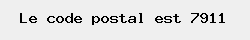 le code postal de Buissenal 