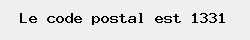 le code postal de Rosières 