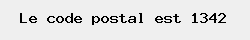 le code postal de Roffèssart 