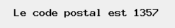 le code postal de Opheylissem 