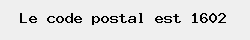 le code postal de Vlezenbeek 