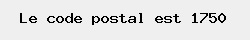 le code postal de Lennik 