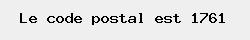 le code postal de Roosdaal 