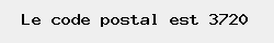 le code postal de Kortessem 