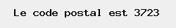 le code postal de Kortessem 