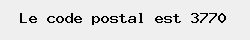 le code postal de Vlijtingen 