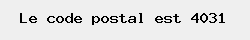 le code postal de Sart-Tilman 
