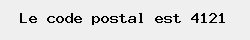 le code postal de Neupré 