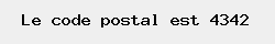 le code postal de Hognoul 