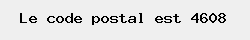 le code postal de Neufchâteau 