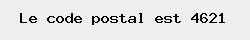 le code postal de Retinne 