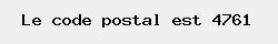 le code postal de Krinkelt 