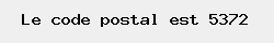 le code postal de Méan 