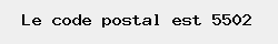 le code postal de Thynes 