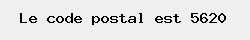 le code postal de Rosée 