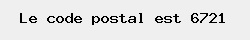 le code postal de Anlier 