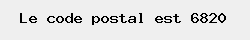 le code postal de Fontenoille 