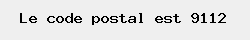 le code postal de Sinaai-Waas 